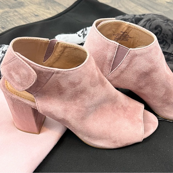 Steve Madden Womens NONSTP Heeled Sandal, Mauve Suede, 7M - Picture 6 of 13